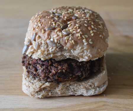 Black Bean and Quinoa Burger